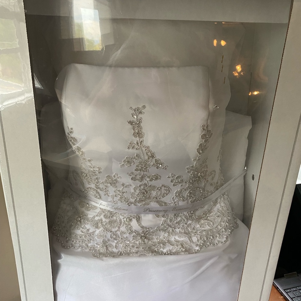 Wedding Dress from David’s bridal